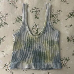 Urban outfitters tie die crop top!!